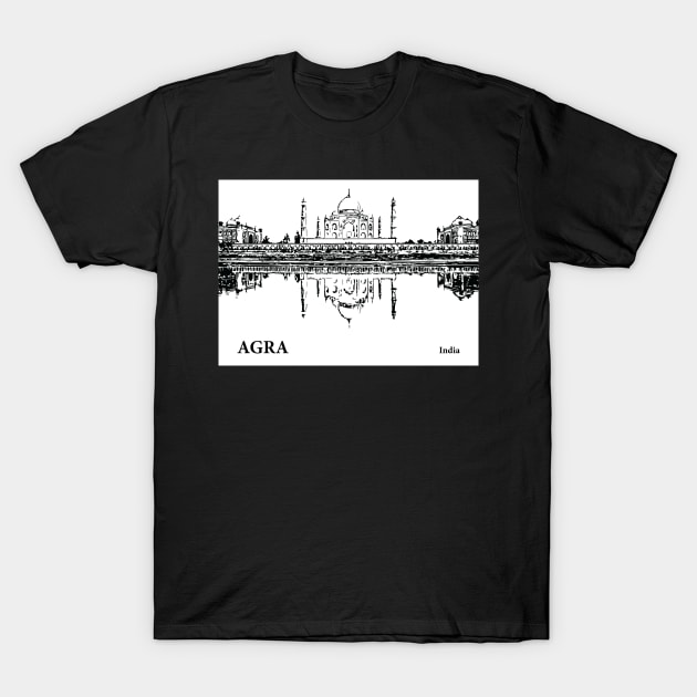 Agra - India T-Shirt by Lakeric